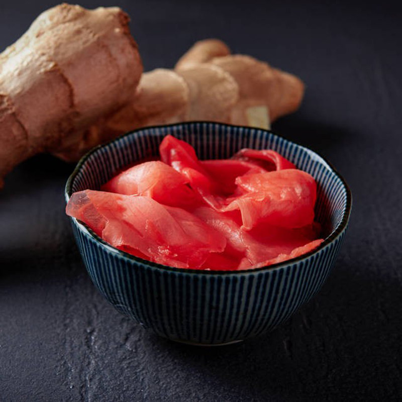 姜片寿司料理金印姜新鲜新鲜腌制生姜日式酱菜寿司料理