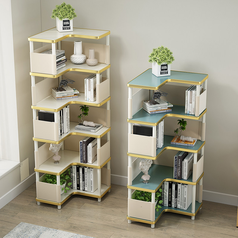 现代角柜墙角转角柜置物架架子客厅拐角储物柜角柜