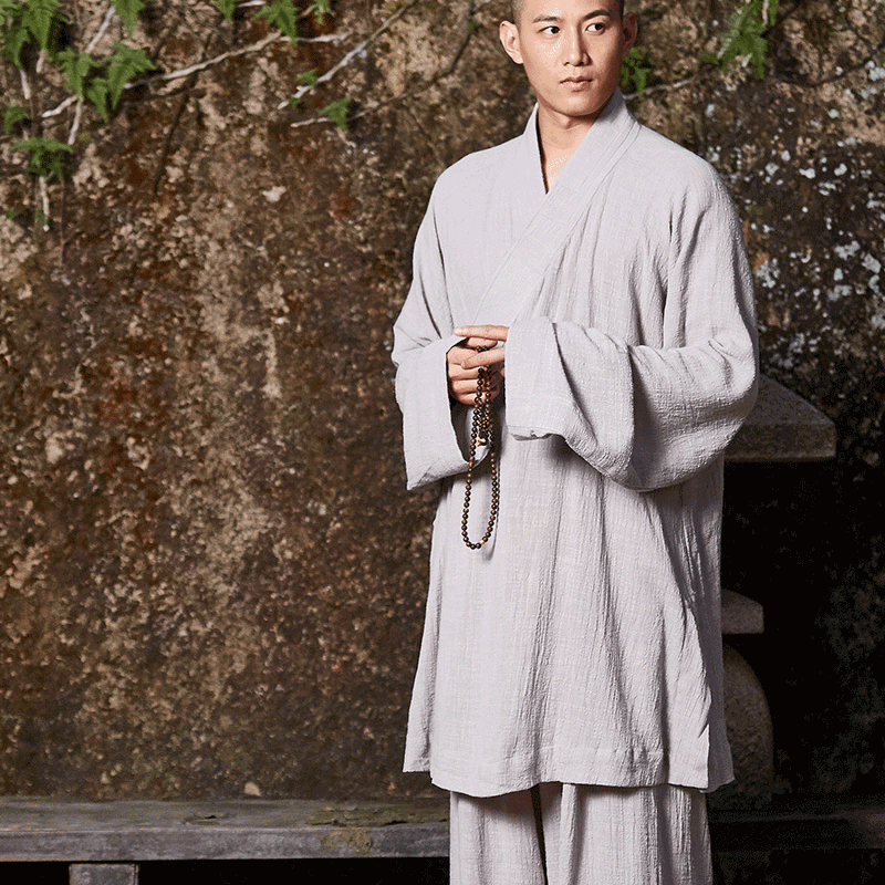 和尚慈缘僧服夏季纯棉罗汉出家人僧衣服男僧人民族服装