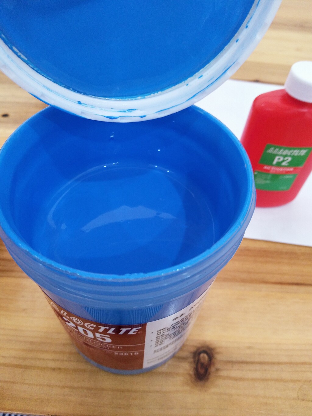 正品乐泰蓝色螺丝预涂黄色螺栓粉红胶水