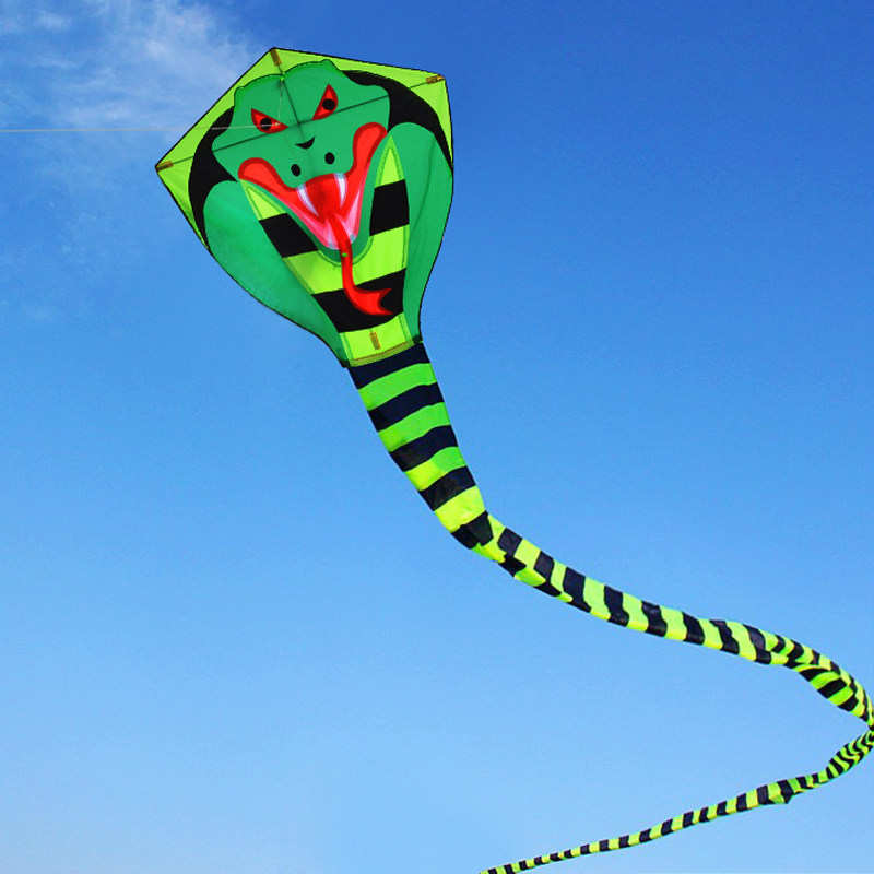 风筝2021年新款大型眼镜王蛇追风者竹叶竹叶青青蛇风筝