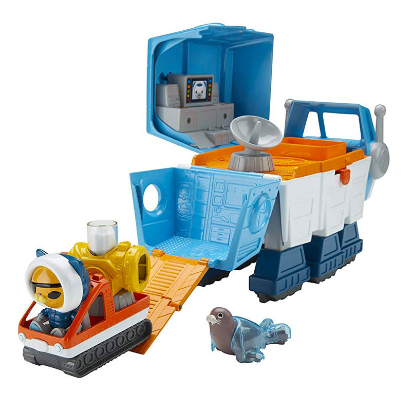 海底小纵队变形水熊虫艇套装fwy18小车儿童益智男女过家家玩具