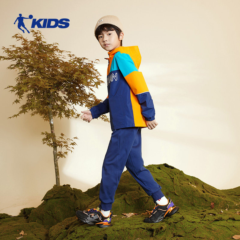 乔丹儿童运动鞋男童2022夏季网鞋网面透气一脚运动鞋