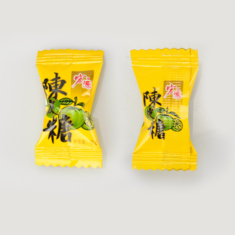 宏源陈皮糖355g酸甜怀旧水果糖糖果