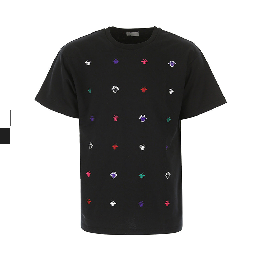 短袖dior迪奥棉质印花男士小众设计流行行款t恤