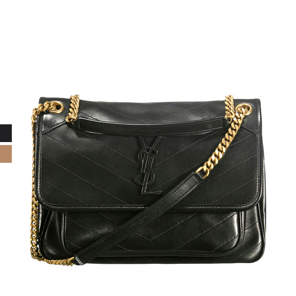 saintlaurent圣罗兰yslniki百搭羊皮女士链条斜挎包女士包袋