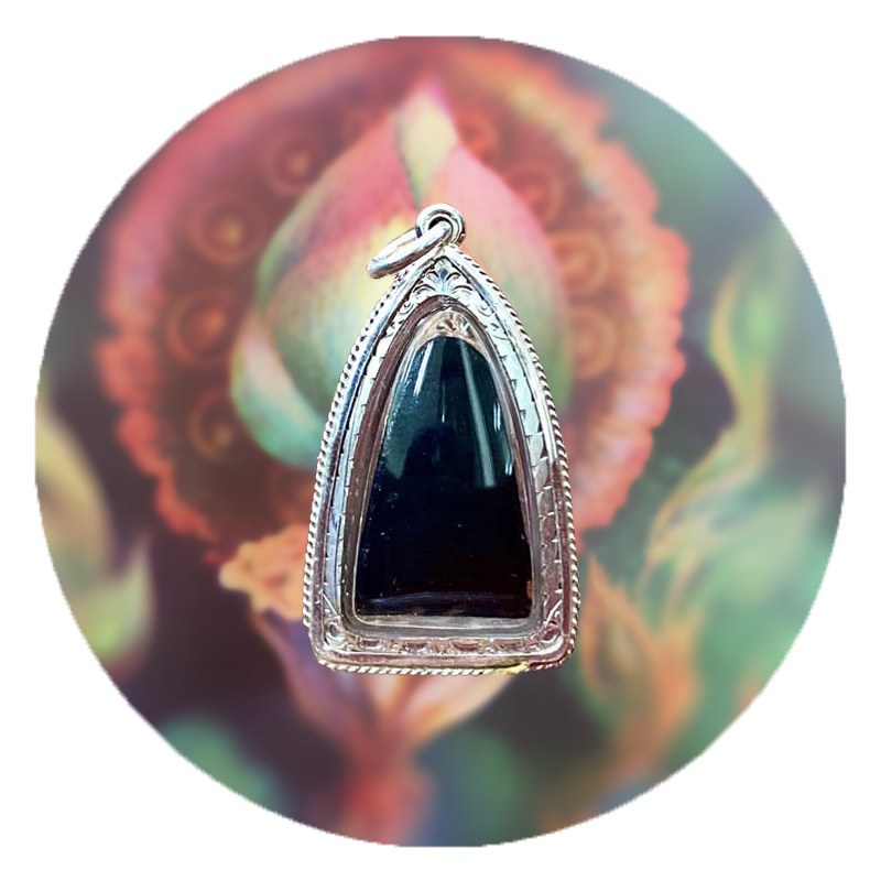 国内现货2505龙婆塔督造龙婆托自身珐琅银壳卡包泰国特色