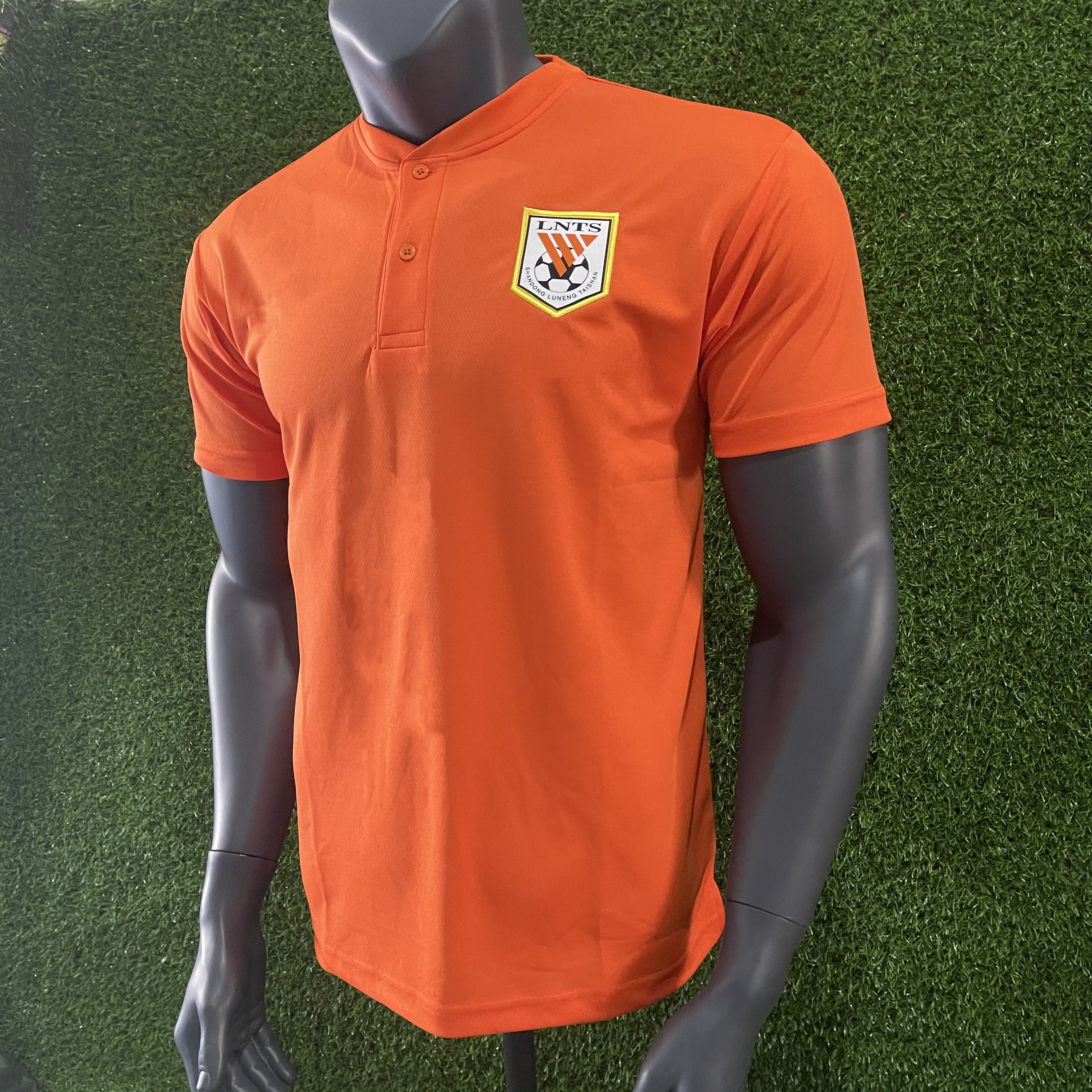 训练山东鲁能球衣短袖2021中超足球无袖球员足球服