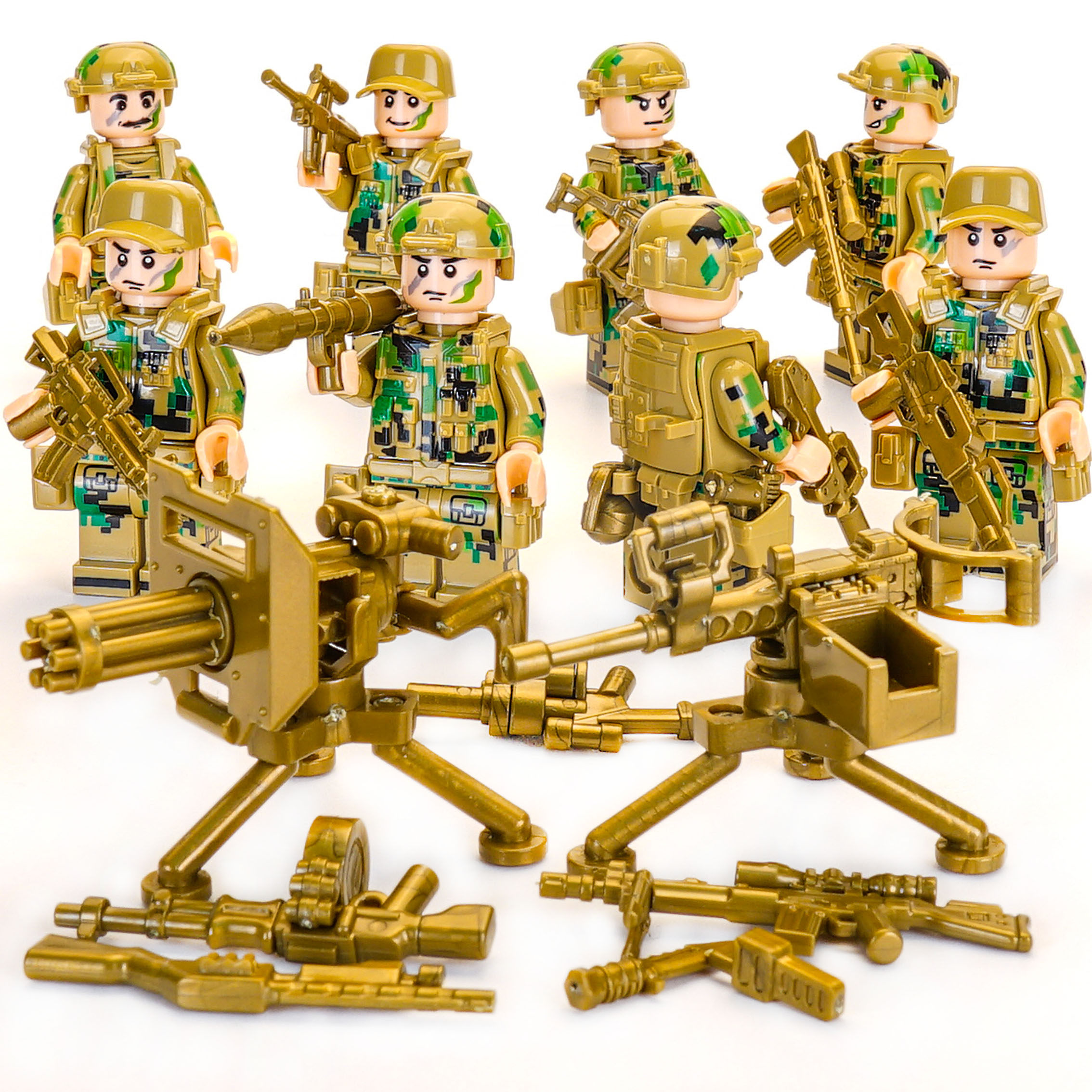 乐高警察城市特种兵特警小人军事积木益智8-10岁建构