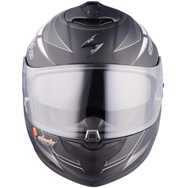 头盔美国scorpion蝎子exo1400air摩托车机车防雾充气摩托车头盔