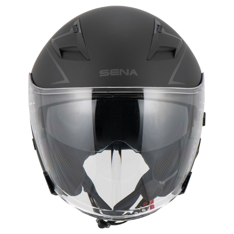 德国senaoutstar智能能带蓝牙半盔摩托车头盔电动车摩托车头盔