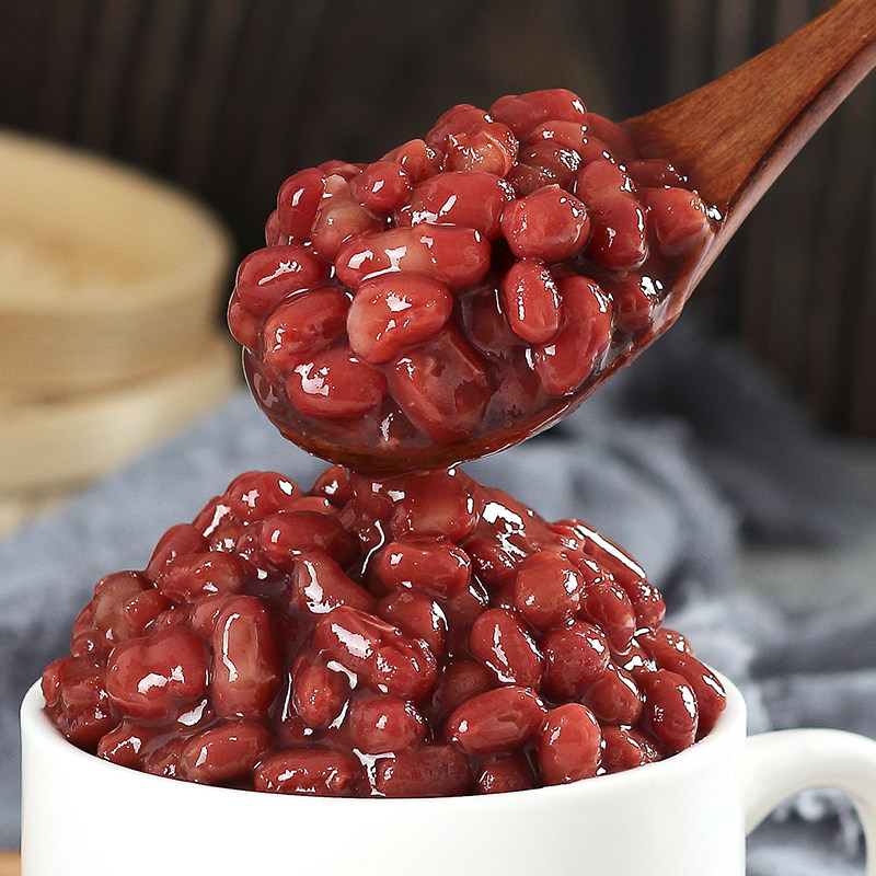广禧红豆罐头950g红小豆酱腰蜜熟糖纳蜜豆即红豆
