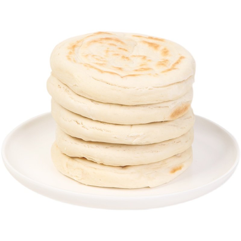 白吉馍西安肉夹馍饼商用白皮烧饼手工白吉饼早餐包点