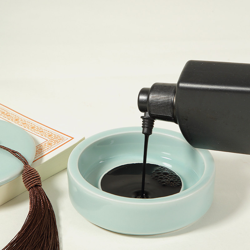 砚台笔洗笔架墨碟多功能墨池墨盘墨盒墨水墨汁砚台