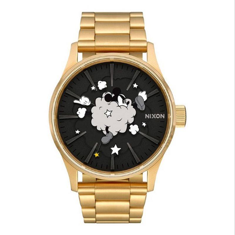 代购正品nixonmickeymouse米老鼠联名时尚个性防水欧美腕表
