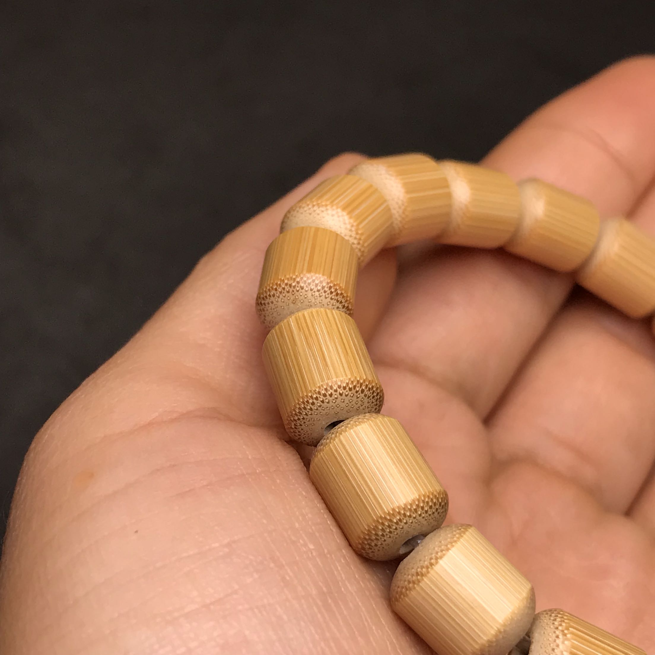 手串一生小玉玉竹竹子手工打磨复古文艺手串