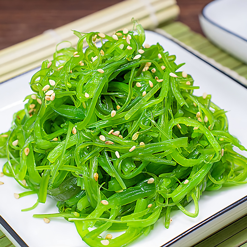 凉拌拌菜海藻沙拉低脂酸甜佐餐小吃即食腌制海带