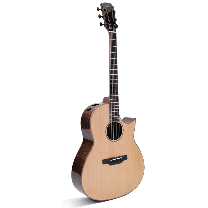 吉他声力乐器rainie小雨41寸手工全单民谣木吉吉他民谣吉他