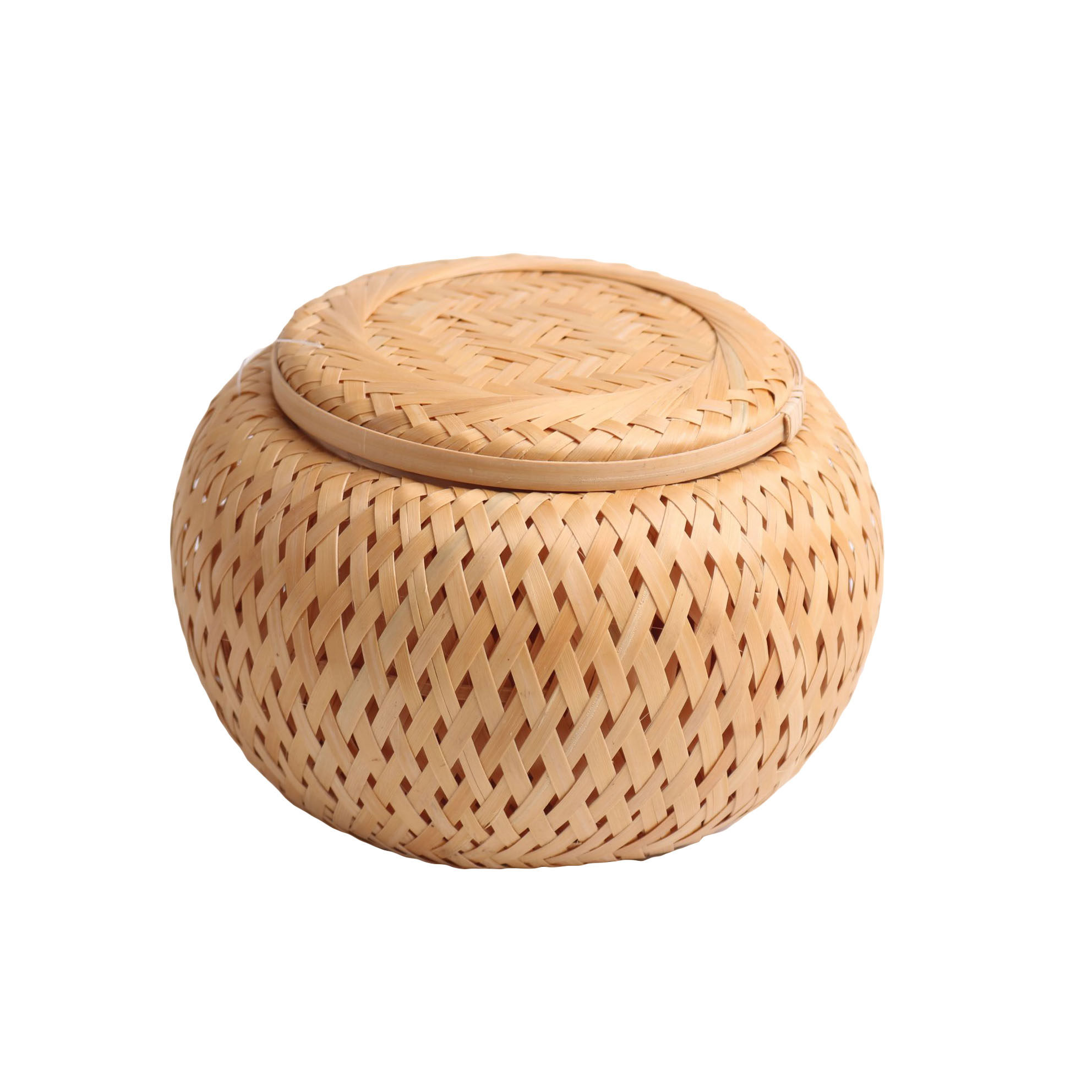茶叶罐竹编竹制品竹筐茶叶包装小装小储物罐迷你竹篓茶叶罐