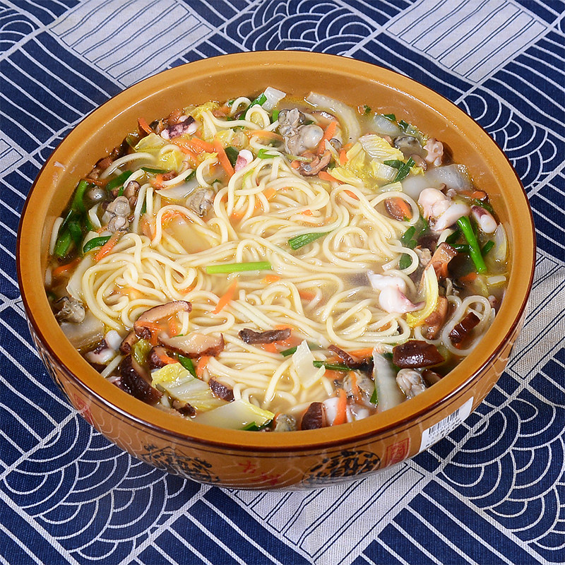 福建特产手工油面面条碱水水面速食厦门沙茶面条