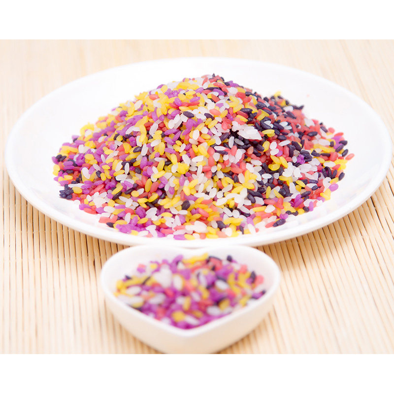 贵州特产五色糯米饭 植物染色花糯米布依花米饭五彩米450g包邮