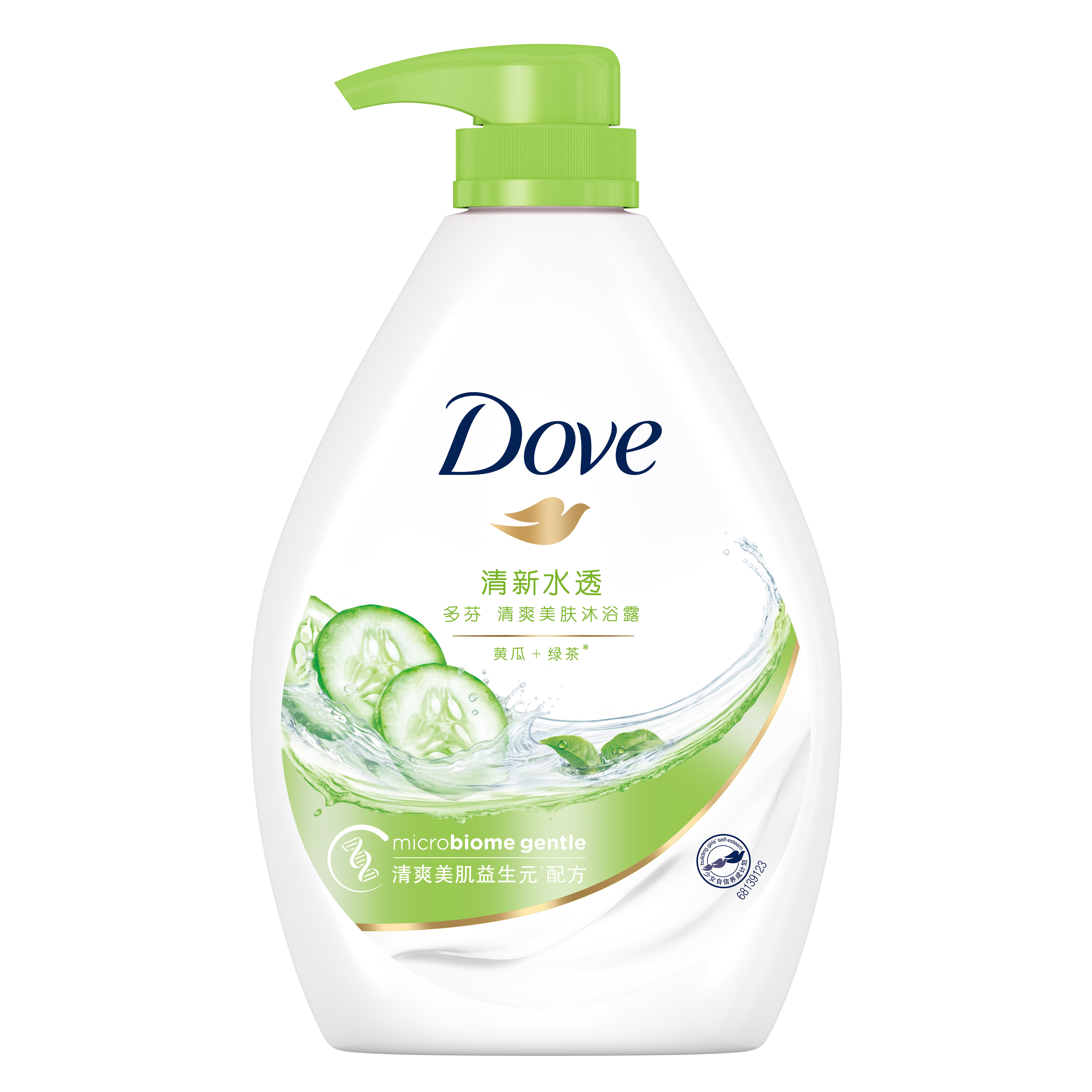 水润多芬清透沐浴露清爽鲜果果香氛温和易冲洗沐浴露