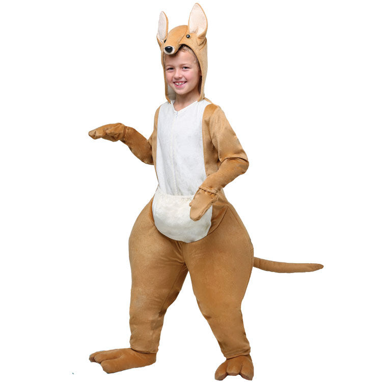 儿童节万圣节舞台剧表演演出成人儿童澳大利亚动物袋鼠服饰