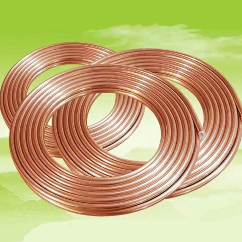 金龙龙煜铜管空调r410a铜管蚊香盘管紫铜铜管tp2工程安装铜管