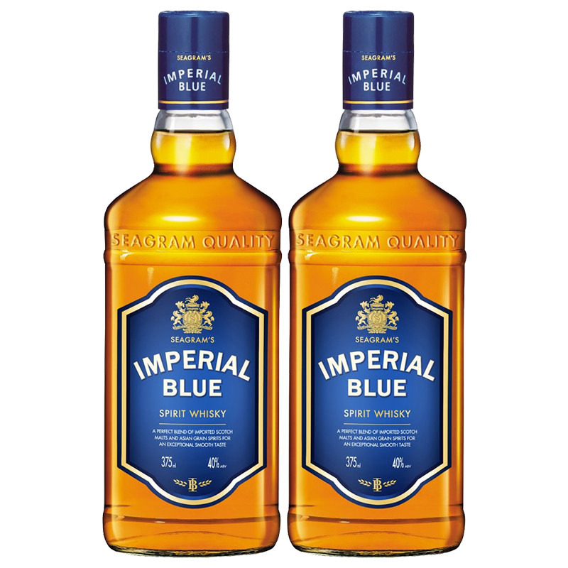 洋酒施格兰格兰波仕蓝洋威士忌蒸馏375ml两支苏格兰威士忌