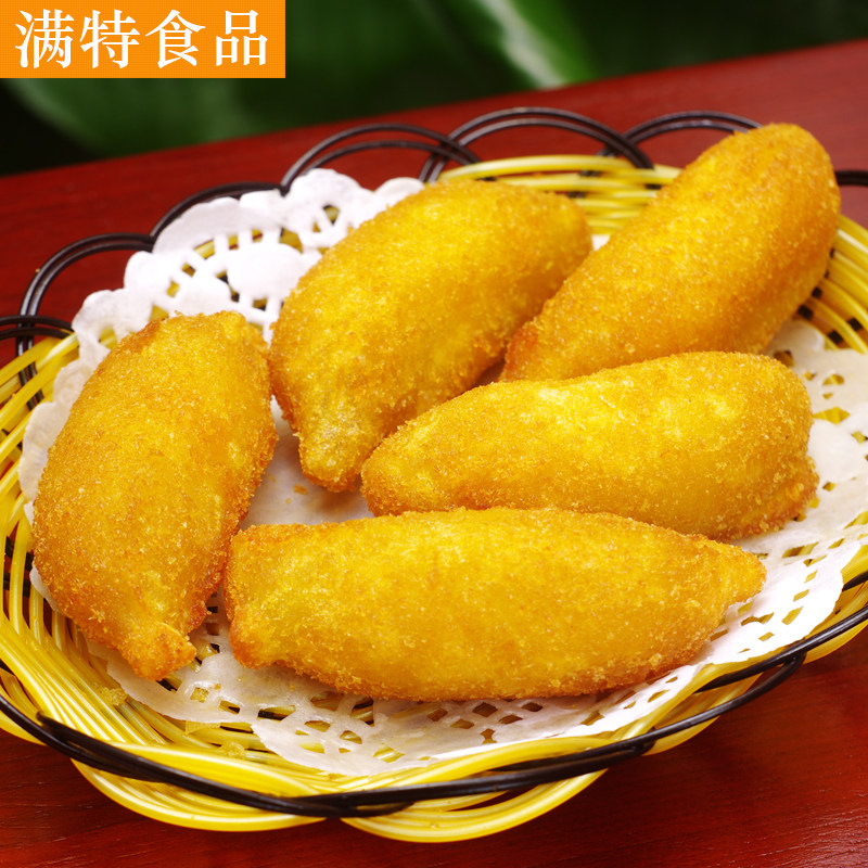 三全脆皮香蕉300克10个油炸点心西餐酒店红薯传统糕点