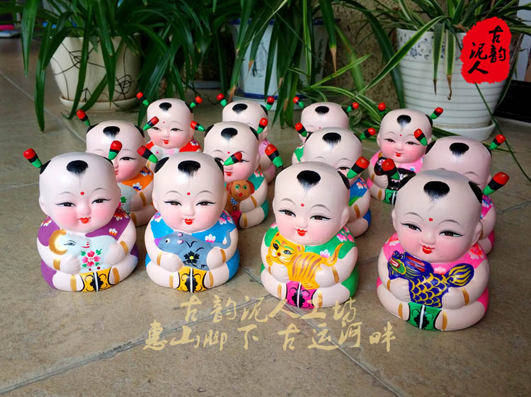 热门评论 徐*8 可爱的小泥人,售后