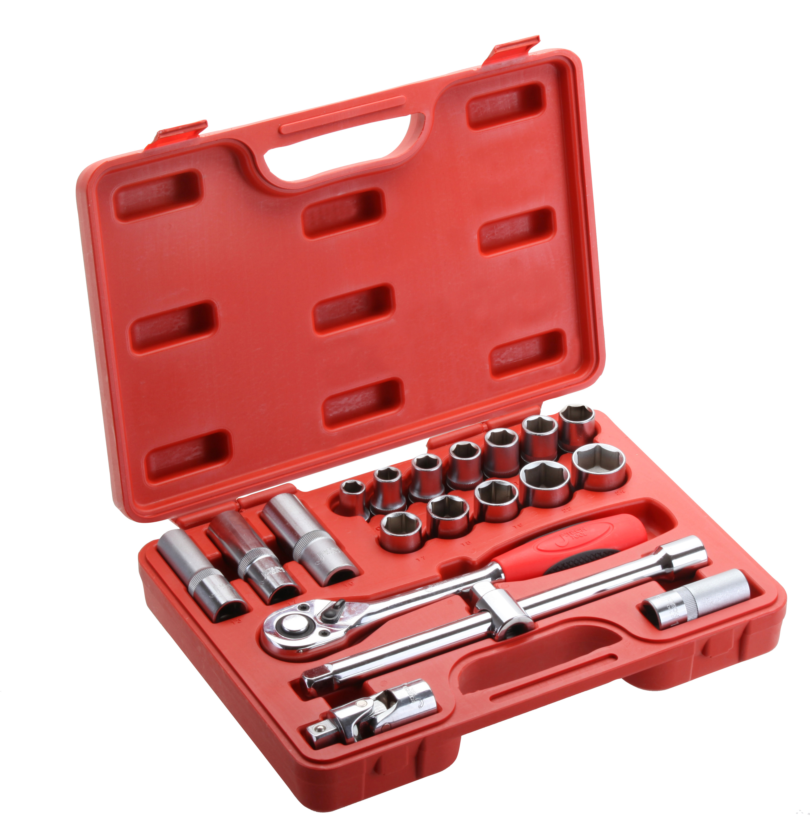 捷科套筒套管棘轮扳手万能修车汽修汽车维修修理组合套装