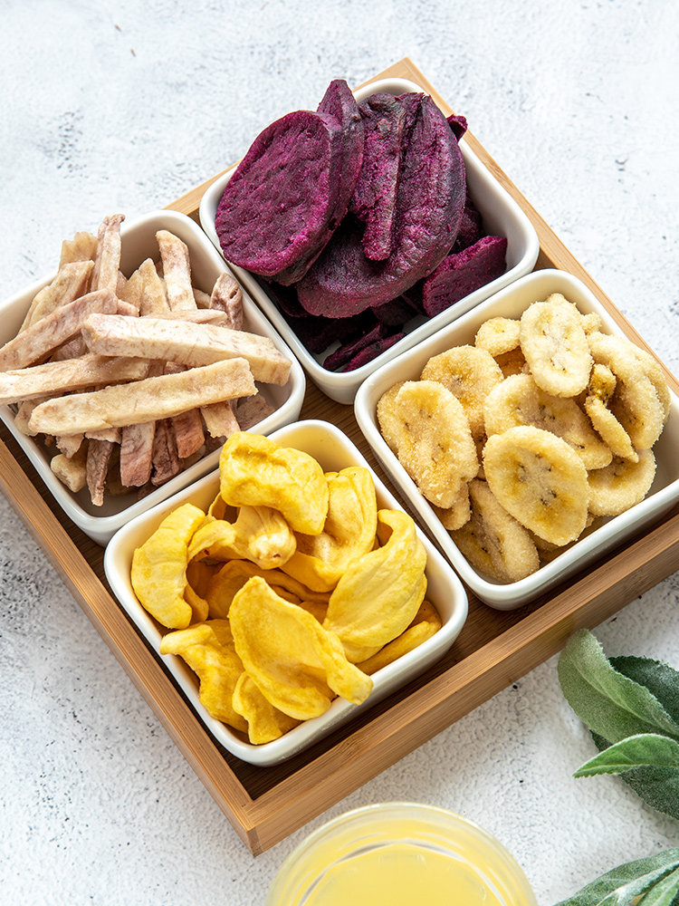 越南进口素玛哥综合蔬果干100g*3袋 水果干零食果蔬脆健康零食