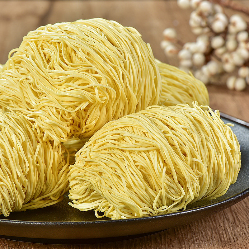 大家面条竹升鸡蛋广东面广馄饨家盛36斤全蛋面条