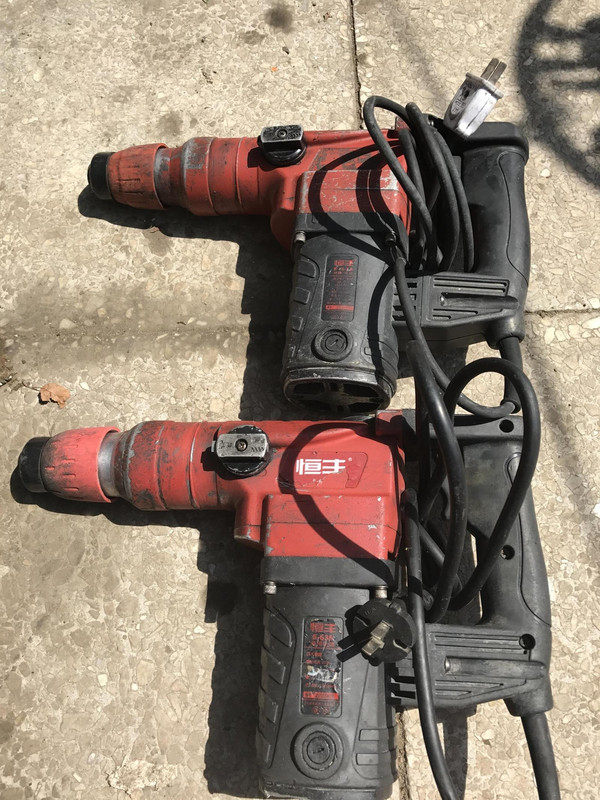 二手恒丰e636大功率两用冲击多功能方头四电锤电镐电锤