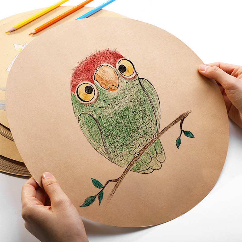 卡纸画纸手绘专用素描写本的速画画纸彩美术折纸