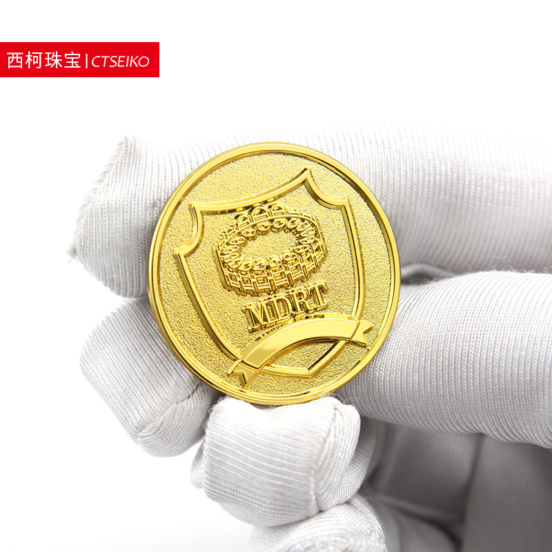百万圆桌会议mdrt荣誉勋章销售保险保险人人寿精英精英奖胸针