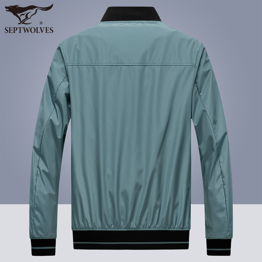 七匹狼夹克2021春季新款潮牌棒球休闲上衣男士夹克