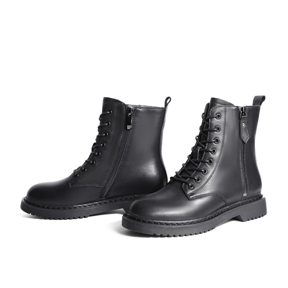 清仓森达冬季新款韩版青年机车户外休闲马丁马丁靴