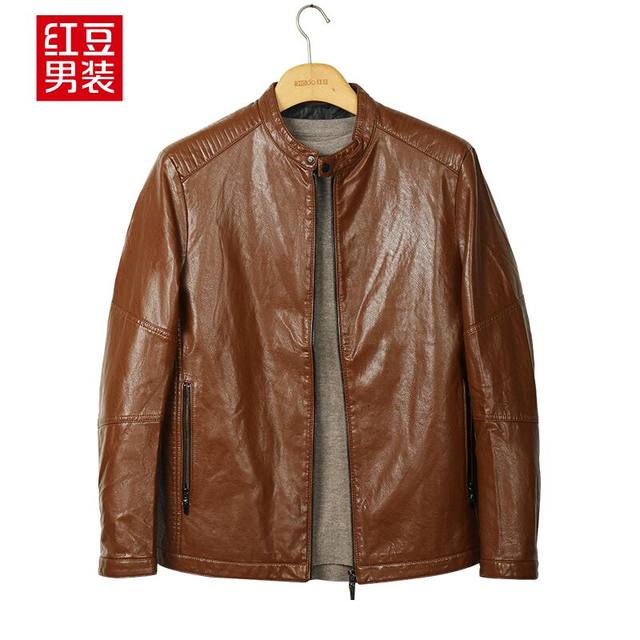 Broken code clearance spring and autumn men's imitation leather jacket business leisure tide collar outer set male PU leatherug Broken code clearance spring and autumn men's imitation leather jacket business leisure tide collar outer set male PU leatherug