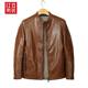 Broken code clearance spring and autumn men's imitation leather jacket business leisure tide collar outer set male PU leatherug Broken code clearance spring and autumn men's imitation leather jacket business leisure tide collar outer set male PU leatherug