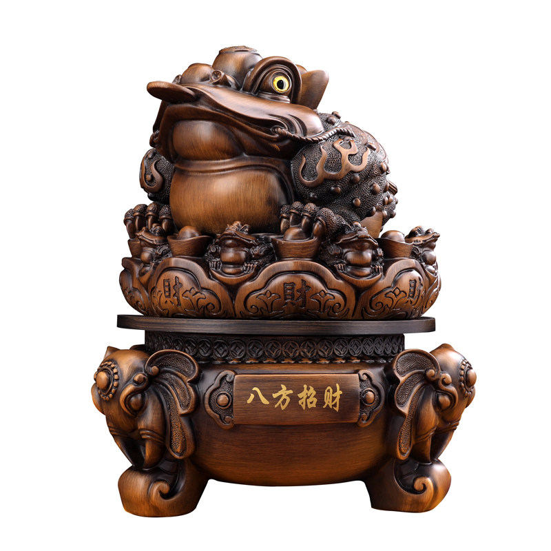 金蟾招财进宝摆件大号金蝉家居客厅装饰店铺前台摆设乔迁开业礼品