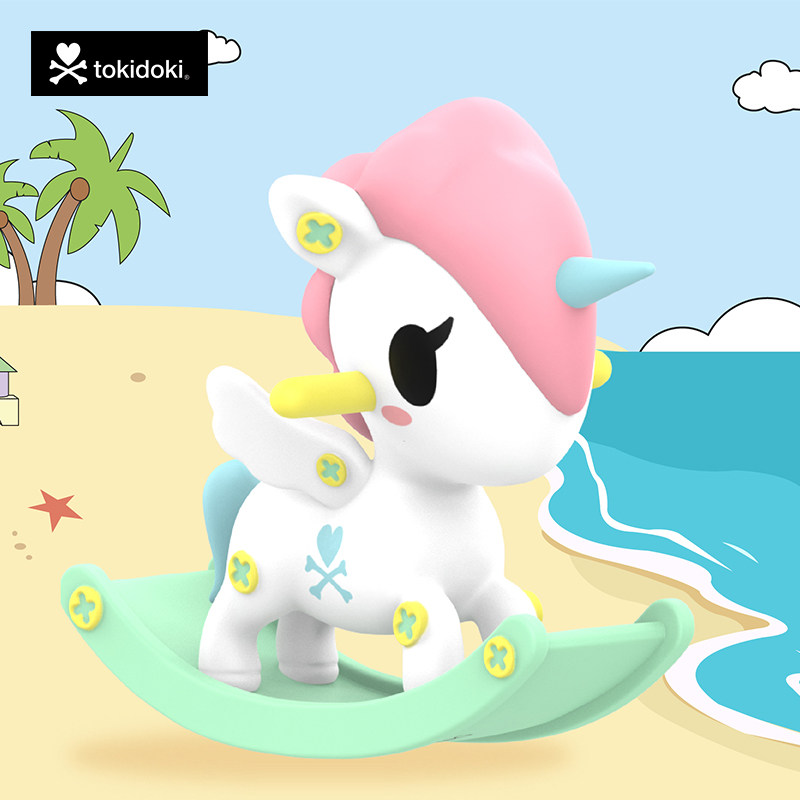 独角兽tokidoki限量童趣时光大体手办盲盒摆件玩具艺术家手办