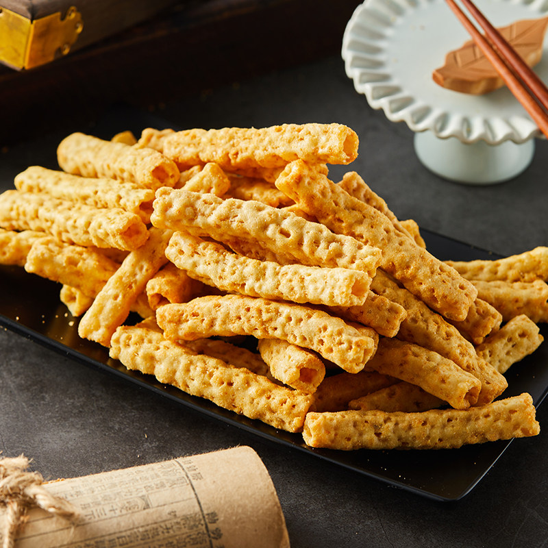 诸葛夫人荞麦脆脆40g苦荞棒酱香咸蛋黄大包零食网红解馋食品