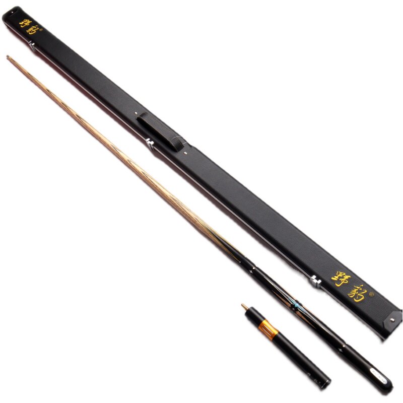 球杆野豹神兵g2雕刻镶嵌8通杆台中式斯诺克台球杆