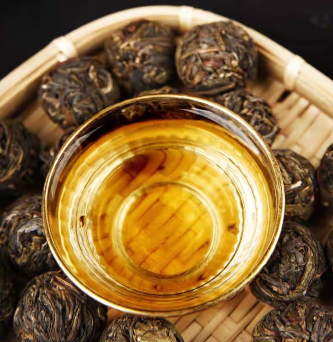 冰岛龙珠云南普洱茶临沧普洱生古树清甜回甘沱茶普洱