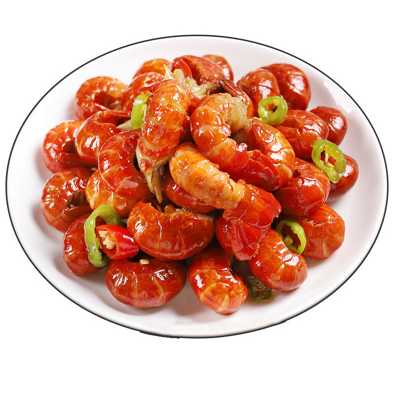 龙虾尾即食罐装麻辣海鲜小龙虾大号5盒速食龙虾球麻辣熟食龙虾尾