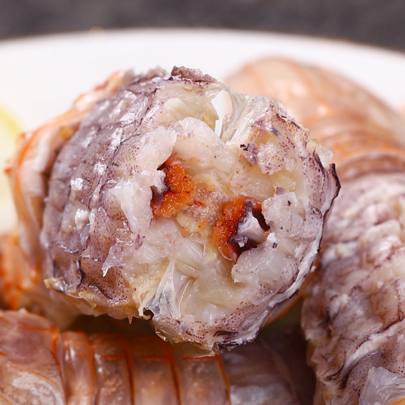 皮皮虾即食熟食带膏海鲜水产冷冻虾爬1500g熟冻冻虾