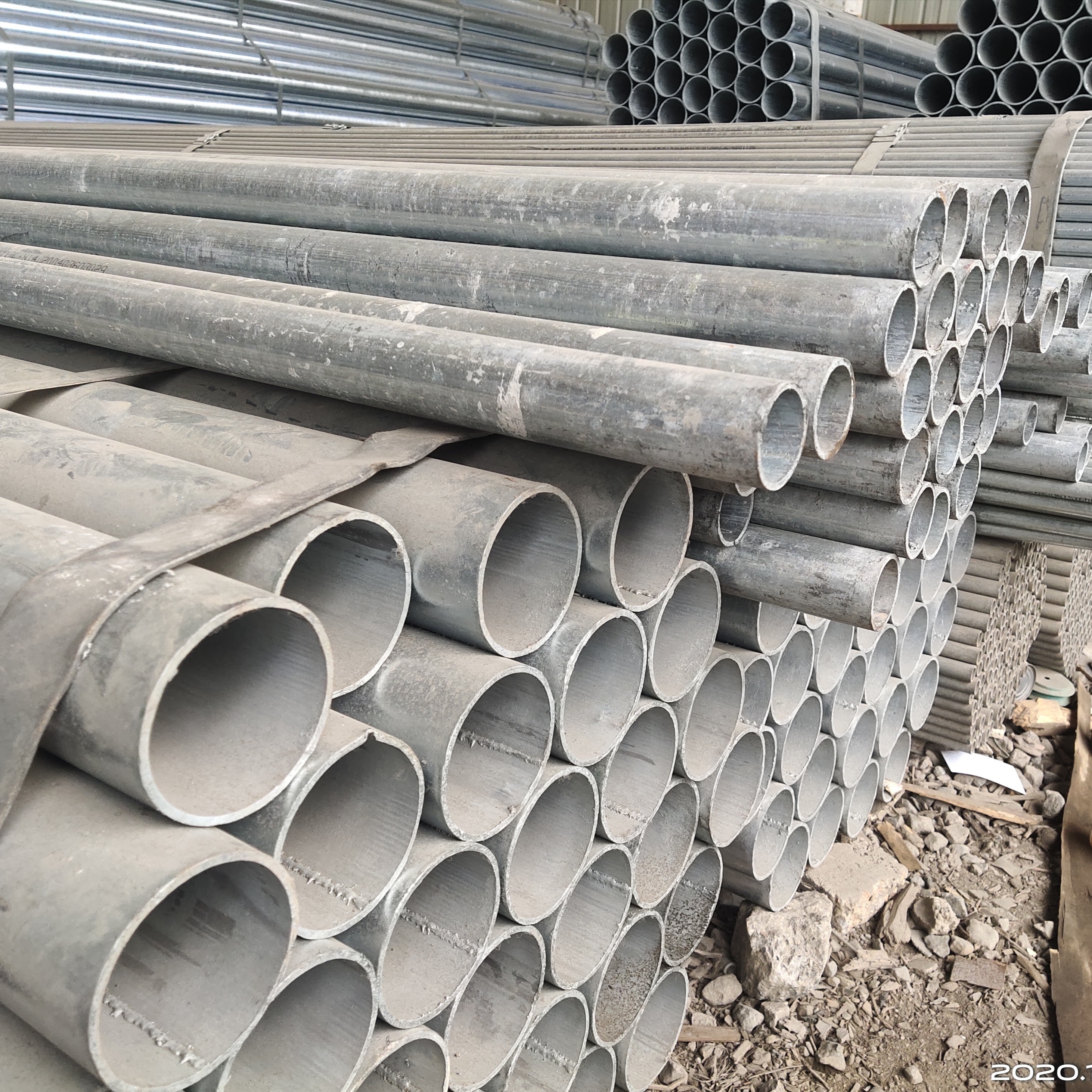 镀锌空心圆管dn20消防防热钢管4分6分水管镀锌管