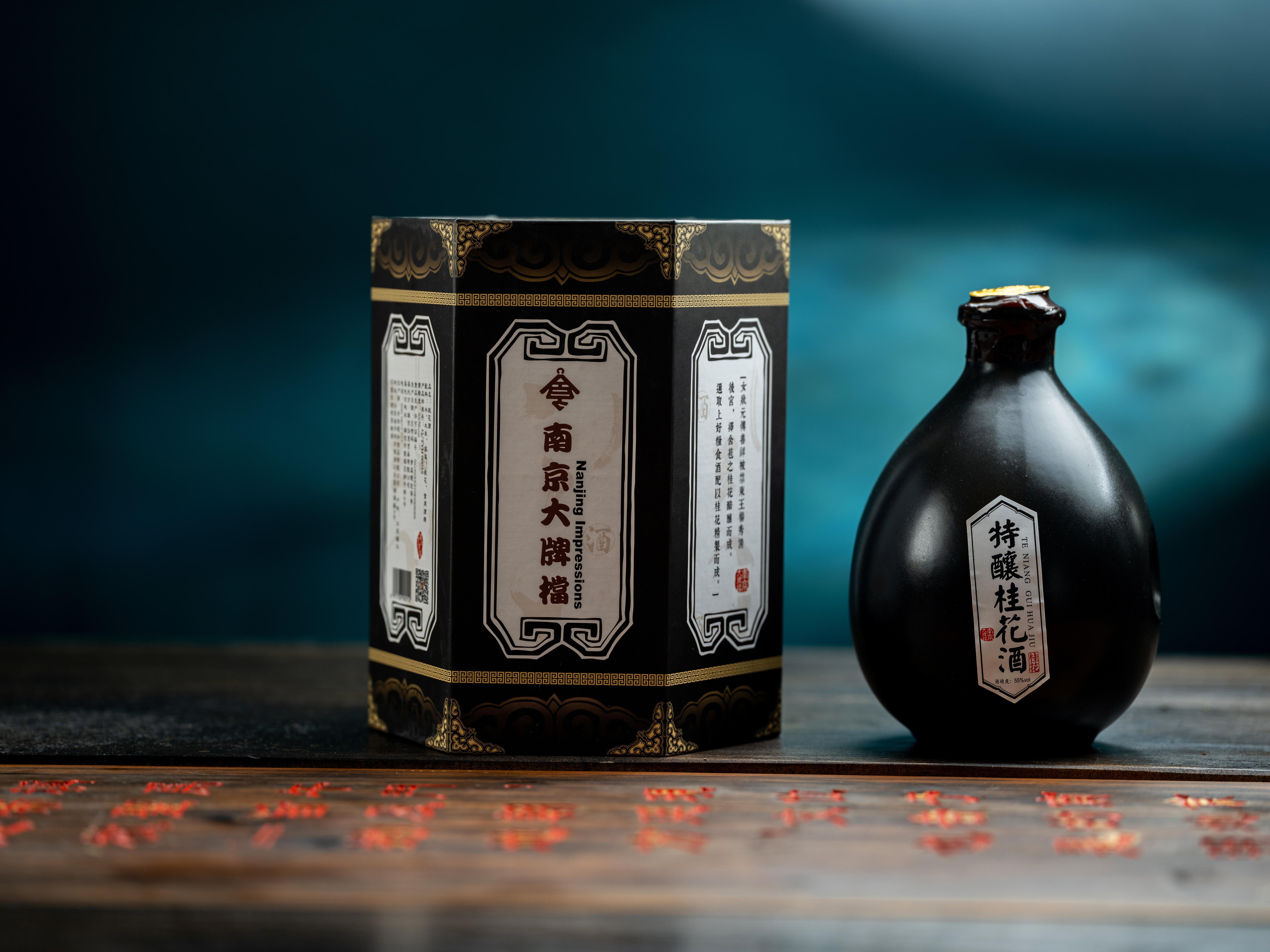 南京大牌金陵桂花花酒250ml自酿特产秋月白节庆其他酒类